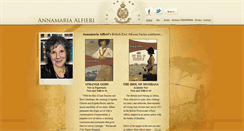 Desktop Screenshot of annamariaalfieri.com